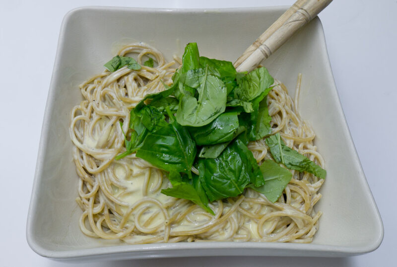 Easy Vegan Alfredo East West Flavors