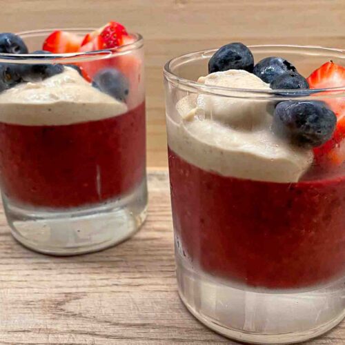 Mixed Berry Pudding
